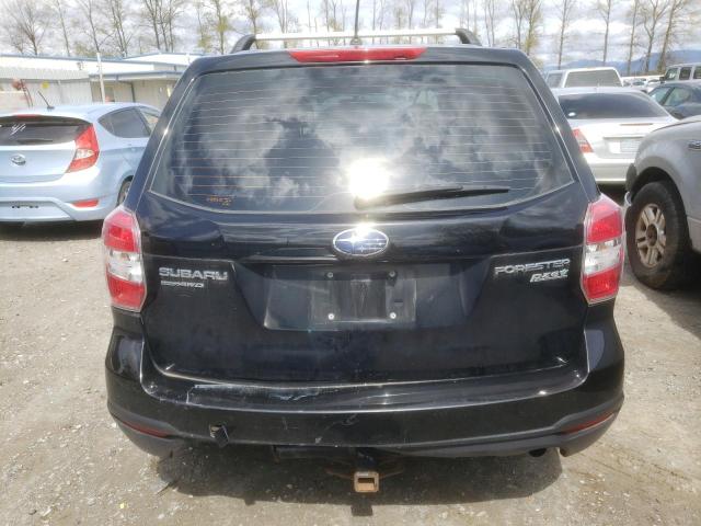 JF2SJAAC0EH545260 - 2014 SUBARU FORESTER 2.5I BLACK photo 6