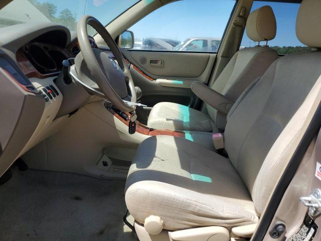 JTEGD21A250125445 - 2005 TOYOTA HIGHLANDER BEIGE photo 7