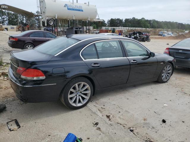 WBAHN83587DT68615 - 2007 BMW 750 BLACK photo 3