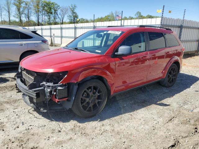 3C4PDCBG2GT154012 - 2016 DODGE JOURNEY SXT RED photo 1