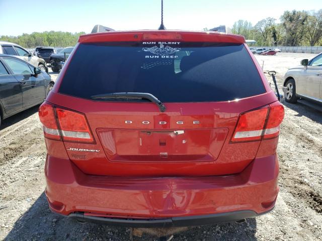 3C4PDCBG2GT154012 - 2016 DODGE JOURNEY SXT RED photo 6