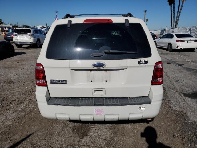 1FMCU0D73CKA99121 - 2012 FORD ESCAPE XLT WHITE photo 6