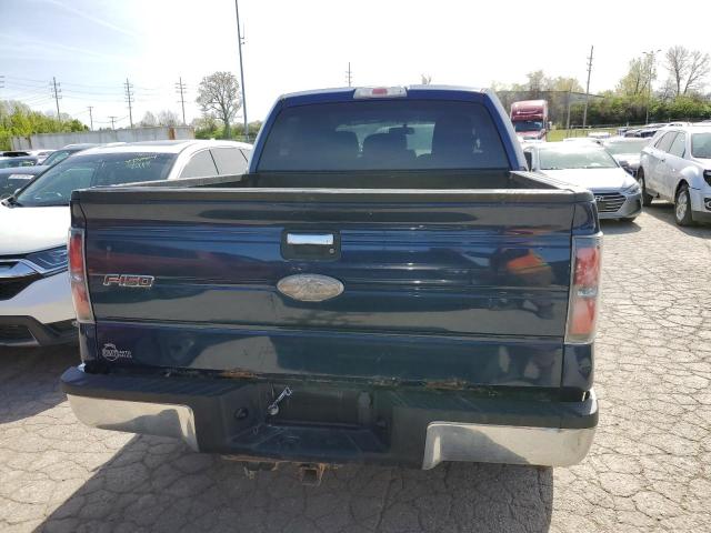 1FTFW1ET4BFB78642 - 2011 FORD F150 SUPERCREW BLUE photo 6