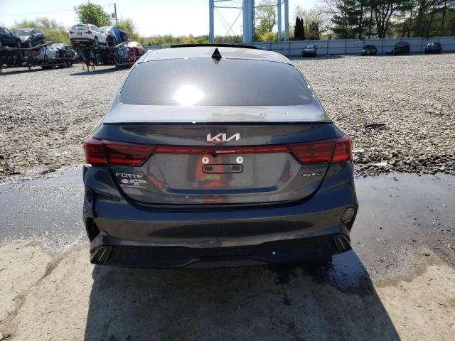 3KPF54AD7NE458671 - 2022 KIA FORTE GT LINE GRAY photo 6