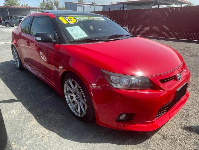 JTKJF5C79D3048019 - 2013 TOYOTA SCION TC 红色 照片 1