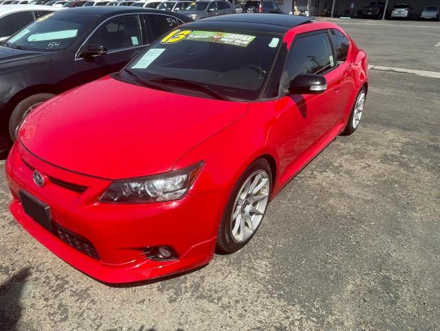 JTKJF5C79D3048019 - 2013 TOYOTA SCION TC 红色 照片 2