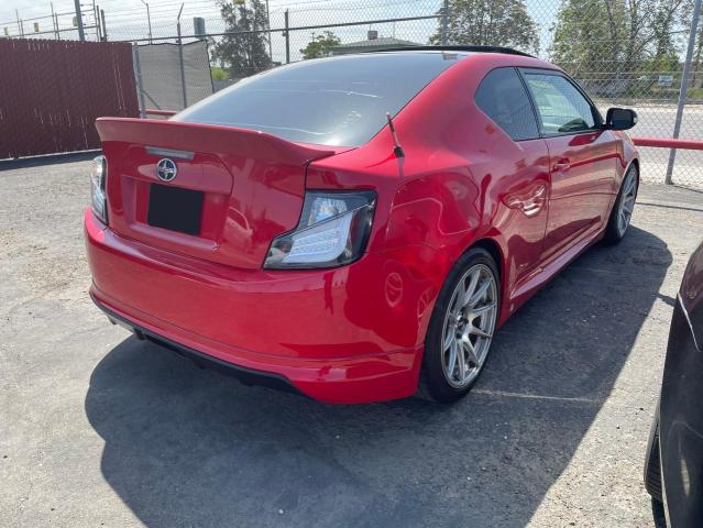 JTKJF5C79D3048019 - 2013 TOYOTA SCION TC 红色 照片 4