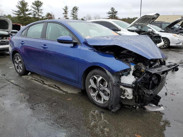 3KPF24AD7LE183440 - 2020 KIA FORTE FE BLUE photo 4