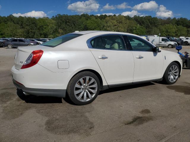 1LNHL9DK6DG609323 - 2013 LINCOLN MKS WHITE photo 3