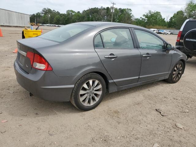 2HGFA1F95BH517376 - 2011 HONDA CIVIC EXL GRAY photo 3