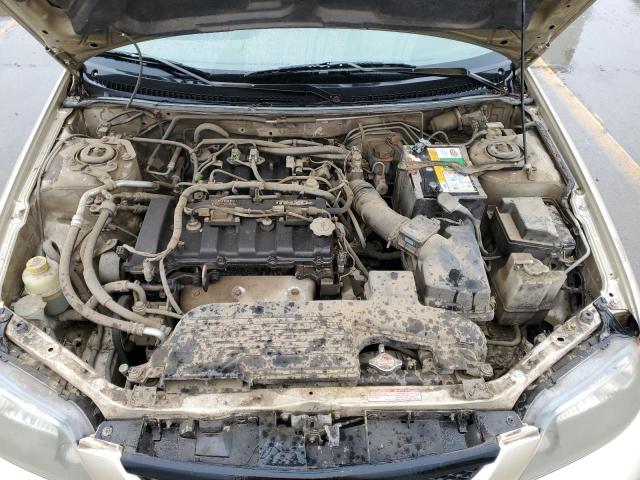 JM1BJ225030124087 - 2003 MAZDA PROTEGE DX TAN photo 11