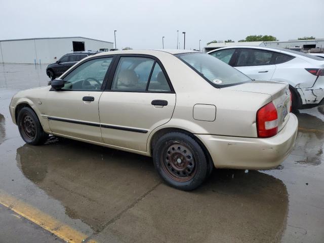 JM1BJ225030124087 - 2003 MAZDA PROTEGE DX TAN photo 2