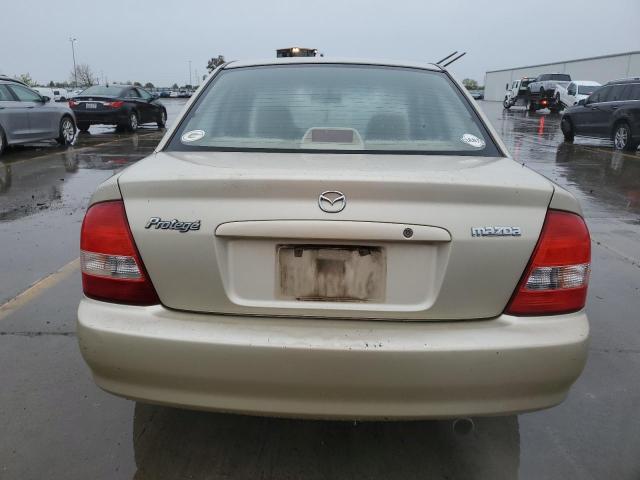 JM1BJ225030124087 - 2003 MAZDA PROTEGE DX TAN photo 6