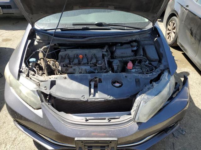 2HGFB2F99FH511928 - 2015 HONDA CIVIC EXL GRAY photo 11