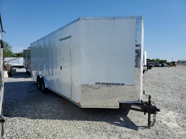 7PKBC2428N1002265 - 2022 CARGO CAR HAULER WHITE photo 1