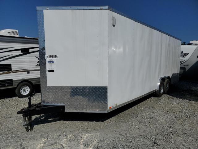 7PKBC2428N1002265 - 2022 CARGO CAR HAULER WHITE photo 2