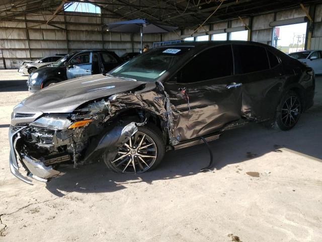 4T1S11AK7RU241681 - 2024 TOYOTA CAMRY SE NIGHT SHADE GRAY photo 1