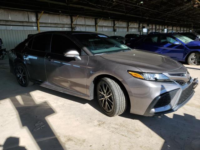 4T1S11AK7RU241681 - 2024 TOYOTA CAMRY SE NIGHT SHADE GRAY photo 4