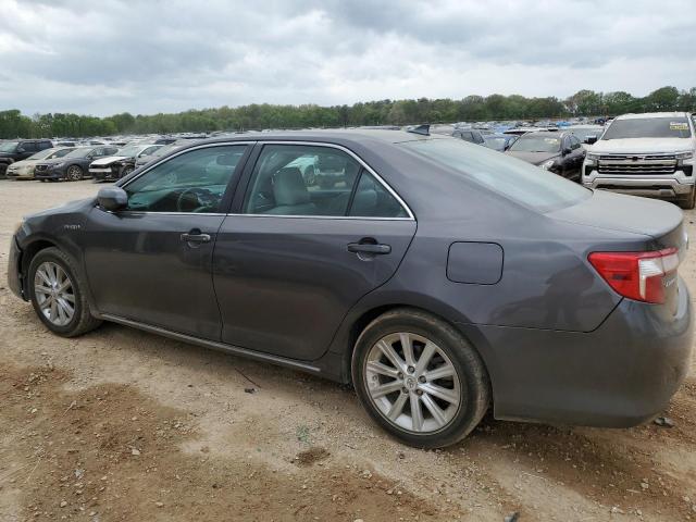 4T1BD1FK6DU072455 - 2013 TOYOTA CAMRY HYBRID GRAY photo 2