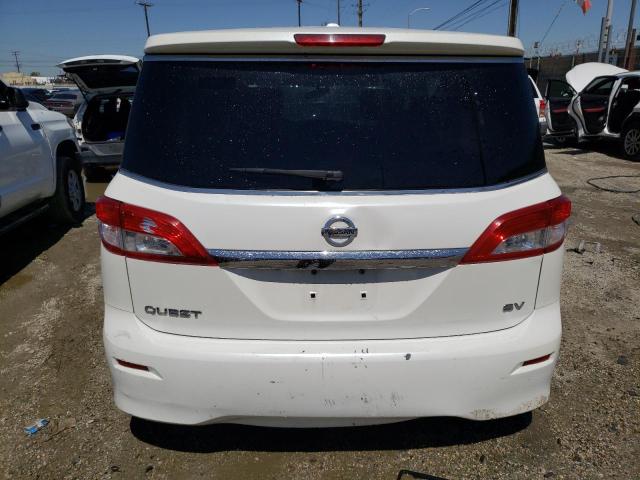 JN8AE2KPXD9063138 - 2013 NISSAN QUEST S WHITE photo 6