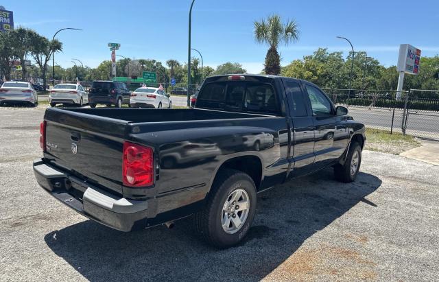 1D7HE42K57S183328 - 2007 DODGE DAKOTA SLT BLACK photo 4