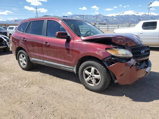 5NMSG73D18H177129 - 2008 HYUNDAI SANTA FE GLS BURGUNDY photo 4