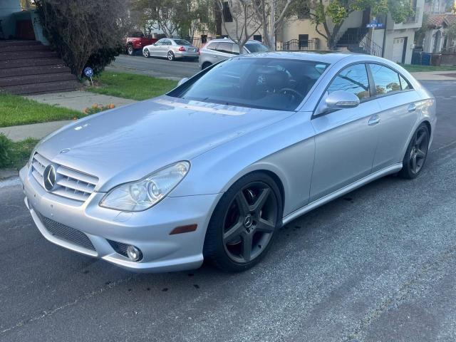 WDDDJ76X86A043859 - 2006 MERCEDES-BENZ CLS 55 AMG SILVER photo 2