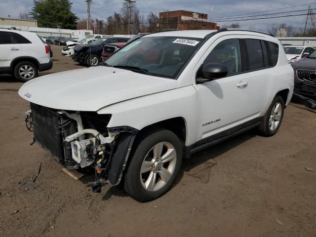 1C4NJDBB5CD603807 - 2012 JEEP COMPASS SPORT WHITE photo 1