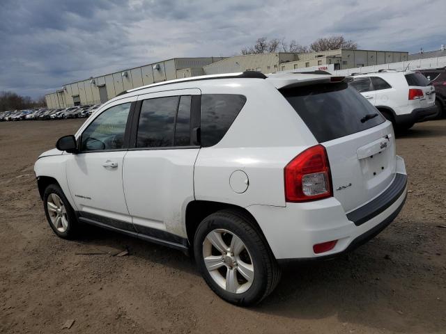 1C4NJDBB5CD603807 - 2012 JEEP COMPASS SPORT WHITE photo 2