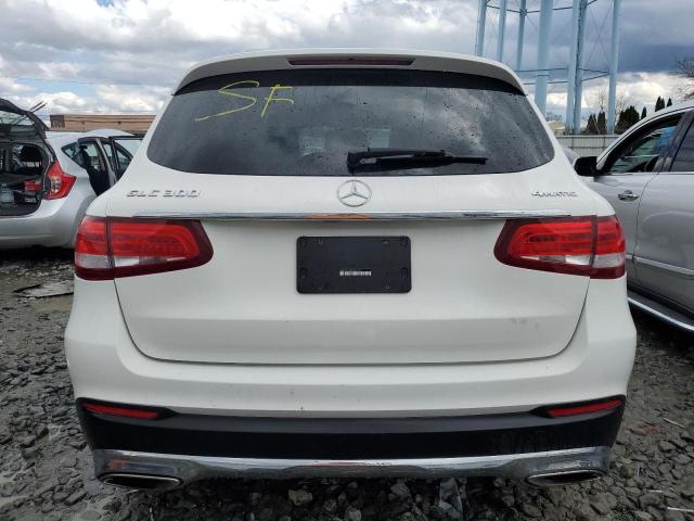 WDC0G4KB5JV099074 - 2018 MERCEDES-BENZ GLC 300 4MATIC WHITE photo 6