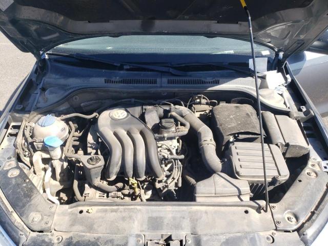 3VW2K7AJXFM211888 - 2015 VOLKSWAGEN JETTA BASE Մոխրագույն լուսանկար 11