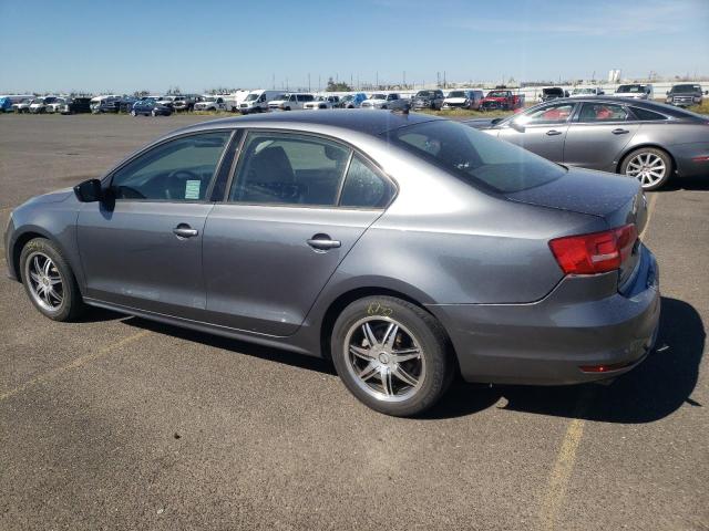 3VW2K7AJXFM211888 - 2015 VOLKSWAGEN JETTA BASE Մոխրագույն լուսանկար 2