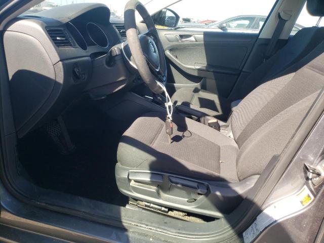 3VW2K7AJXFM211888 - 2015 VOLKSWAGEN JETTA BASE Մոխրագույն լուսանկար 7