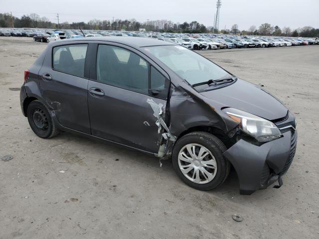 VNKKTUD35HA075477 - 2017 TOYOTA YARIS L CHARCOAL photo 4