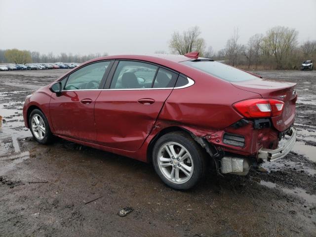 1G1BE5SM1J7168545 - 2018 CHEVROLET CRUZE LT RED photo 2