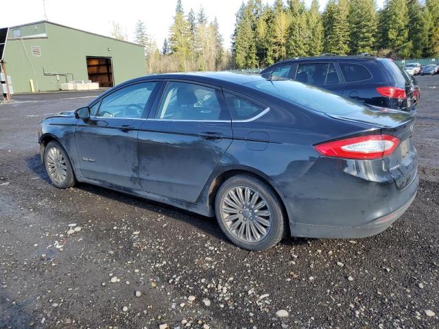 3FA6P0LU1FR170712 - 2015 FORD FUSION SE HYBRID BLACK photo 2