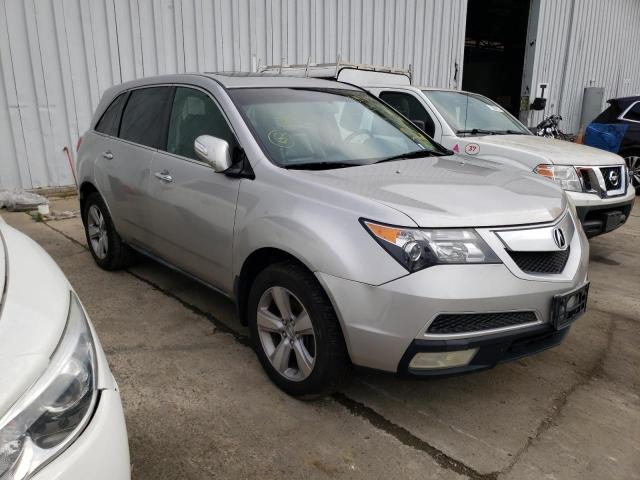 2HNYD2H61AH506326 - 2010 ACURA MDX TECHNOLOGY SILVER photo 1