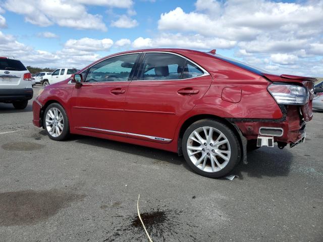 JTHBB1BA9A2013333 - 2010 LEXUS HS 250H RED photo 2