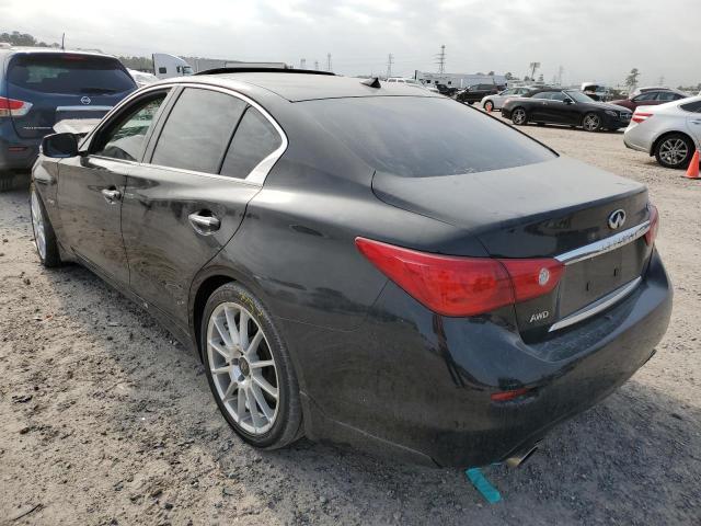 JN1AV7AR7EM701682 - 2014 INFINITI Q50 HYBRID PREMIUM BLACK photo 2