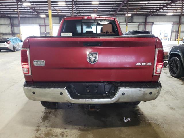 3C6UR5GL9FG548983 - 2015 RAM 2500 LONGHORN RED photo 6