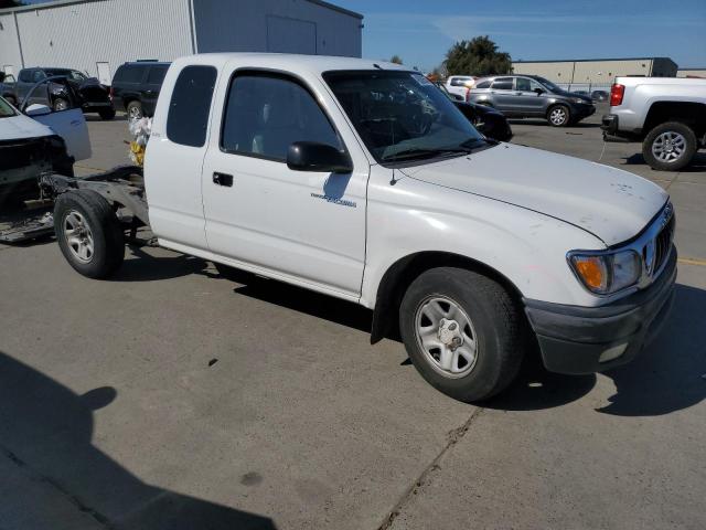 5TEVL52N31Z866442 - 2001 TOYOTA TACOMA XTRACAB WHITE photo 4