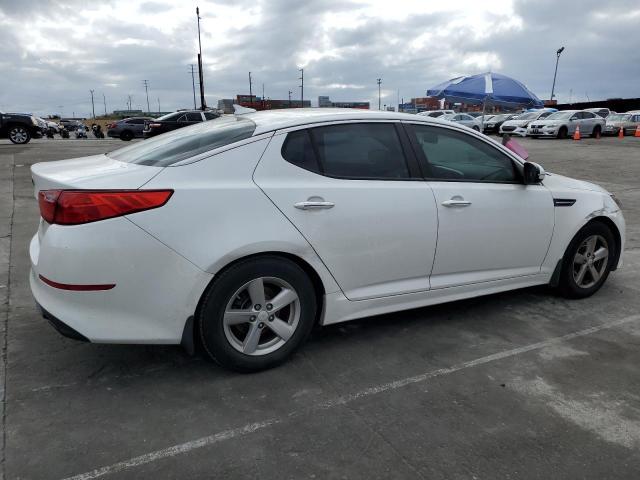 5XXGM4A74FG350888 - 2015 KIA OPTIMA LX WHITE photo 3