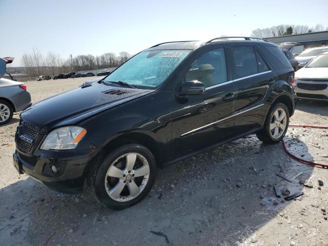 4JGBB8GB5BA677580 - 2011 MERCEDES-BENZ ML 350 4MATIC BLACK photo 1