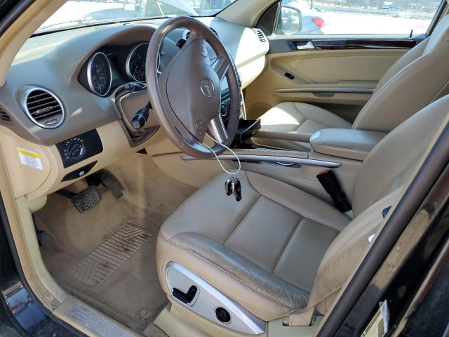 4JGBB8GB5BA677580 - 2011 MERCEDES-BENZ ML 350 4MATIC BLACK photo 7