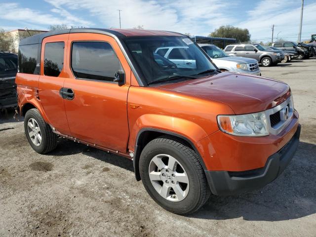 5J6YH1H71AL005320 - 2010 HONDA ELEMENT EX ORANGE photo 4