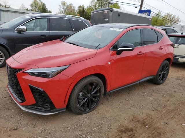 2T2KGCEZ7PC017645 - 2023 LEXUS NX 350 RED photo 1