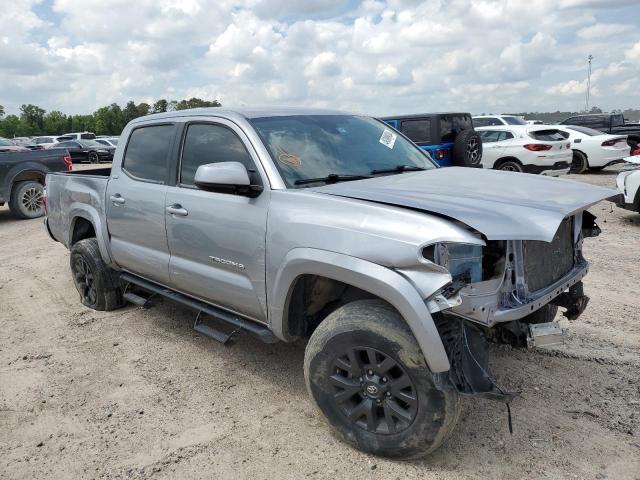 5TFAX5GN3MX191344 - 2021 TOYOTA TACOMA DOUBLE CAB SILVER photo 4