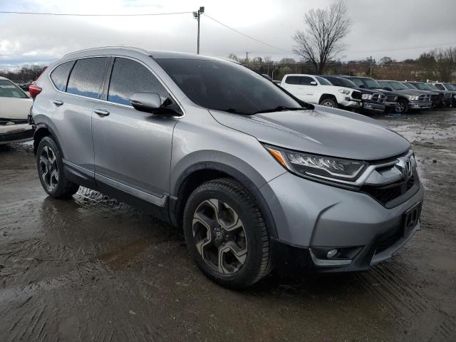 2HKRW2H92JH664714 - 2018 HONDA CR-V TOURING GRAY photo 4