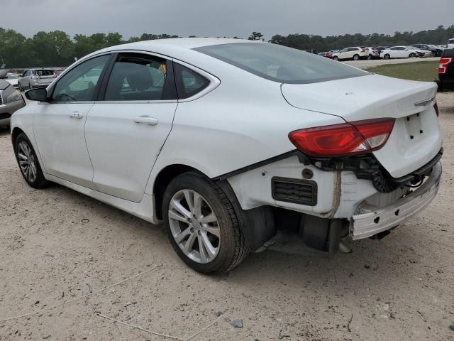 1C3CCCAB6FN756616 - 2015 CHRYSLER 200 LIMITED WHITE photo 2