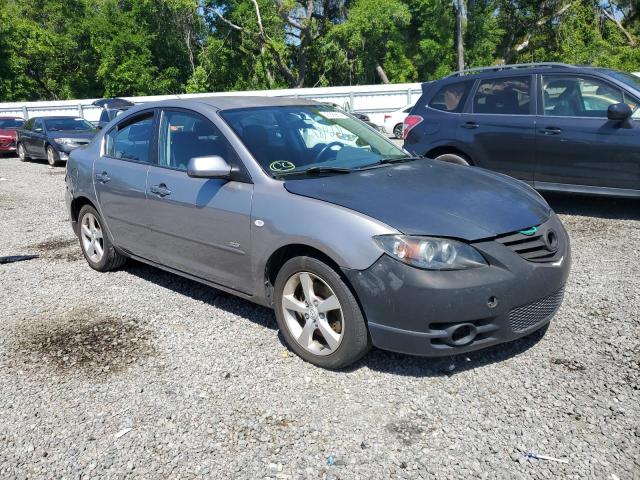 JM1BK323461521933 - 2006 MAZDA 3 S GRAY photo 4